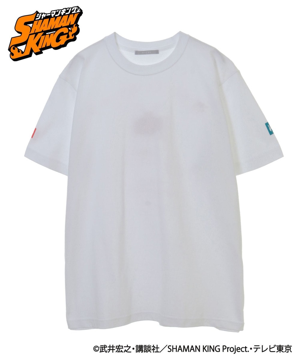 SHAMAN KING（シャーマンキング）_HICUL（ハイカル）オリジナルグラフィックTシャツ_ふんばり温泉 詳細画像 WHITE 2