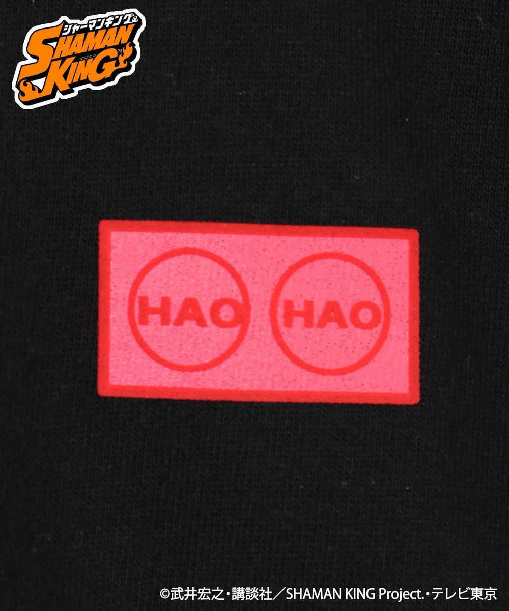 SHAMAN KING（シャーマンキング）_HICUL（ハイカル）オリジナルグラフィックTシャツ_ハオ（黒） 詳細画像 BLACK 3