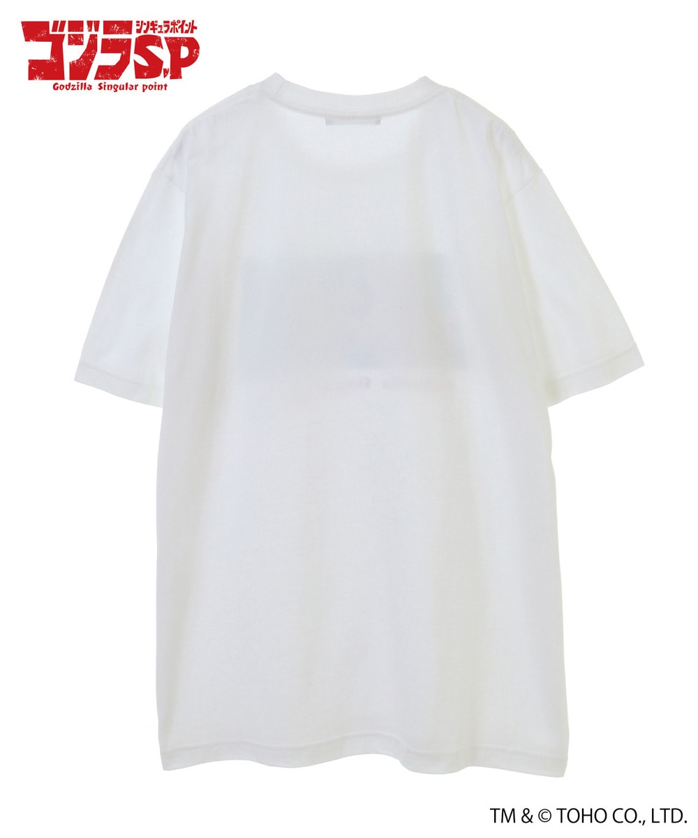 『ゴジラ S.P＜シンギュラポイント＞』_HICUL（ハイカル）オリジナルグラフィックTシャツ_モスラ 詳細画像 WHITE 2
