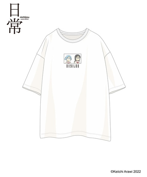 「日常」HICUL（ハイカル）オリジナル_プリントTシャツ（みお&なの）