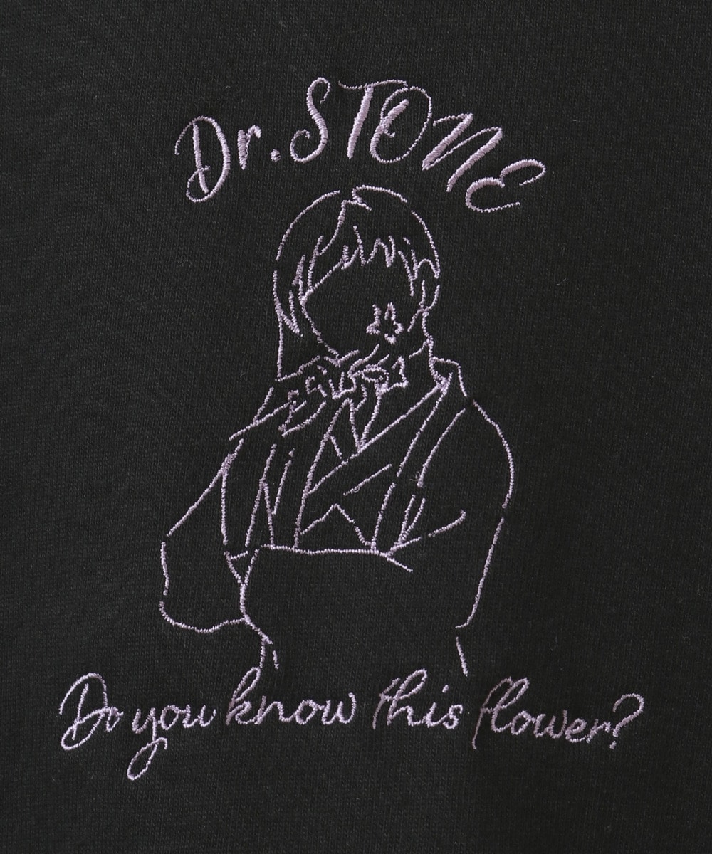 Dr.STONE（ドクターストーン）_刺繍Tシャツ_ あさぎりゲン 詳細画像