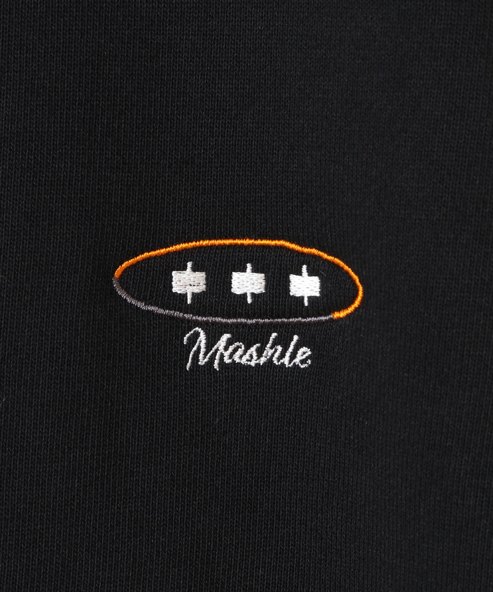 TVアニメ「マッシュル-MASHLE-」オリジナルデザインパーカー(ステッカー付き)_ドット・バレット 詳細画像 BLACK 3