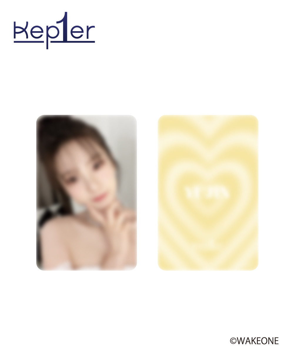 『Kep1er』HICUL限定フォトカード付きクリアファイル【YUJIN】 詳細画像 - 3