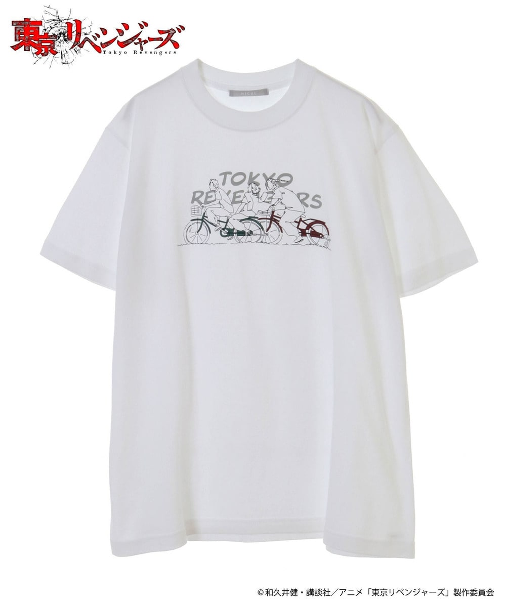 東京リベンジャーズ_HICUL（ハイカル）オリジナルグラフィックTシャツ_タケミチ・マイキー・ドラケン 詳細画像 WHITE 1