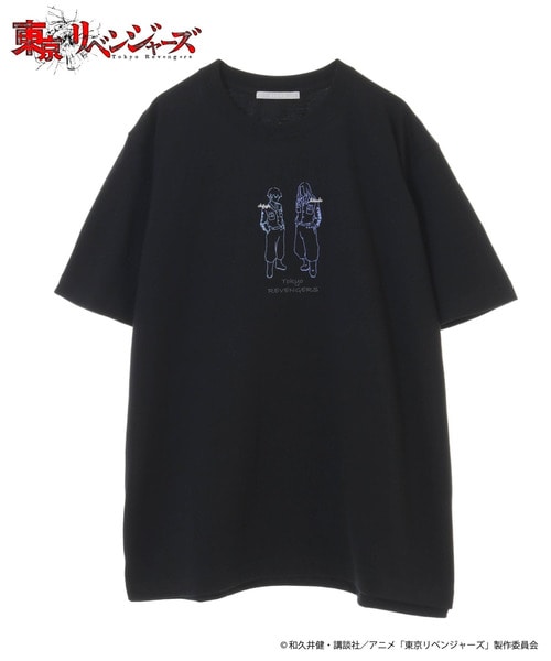 東京リベンジャーズ_HICUL（ハイカル）オリジナルグラフィックTシャツ_場地・千冬