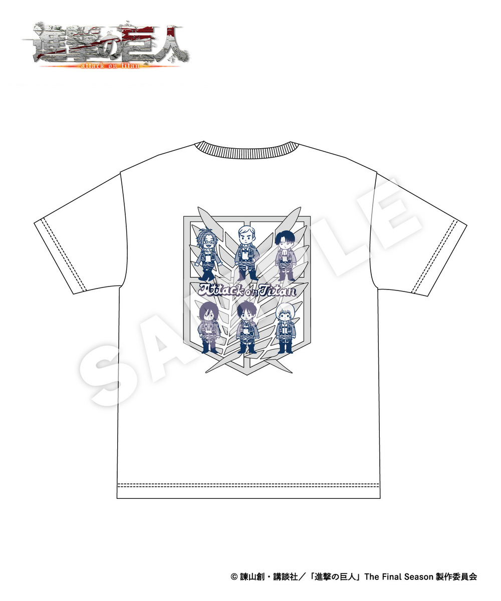  TVアニメ『進撃の巨人』Tシャツ_集合 詳細画像 - 3