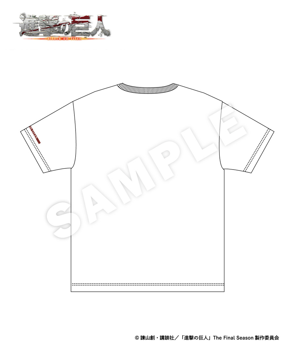  TVアニメ『進撃の巨人』Tシャツ_エレン 詳細画像 - 2