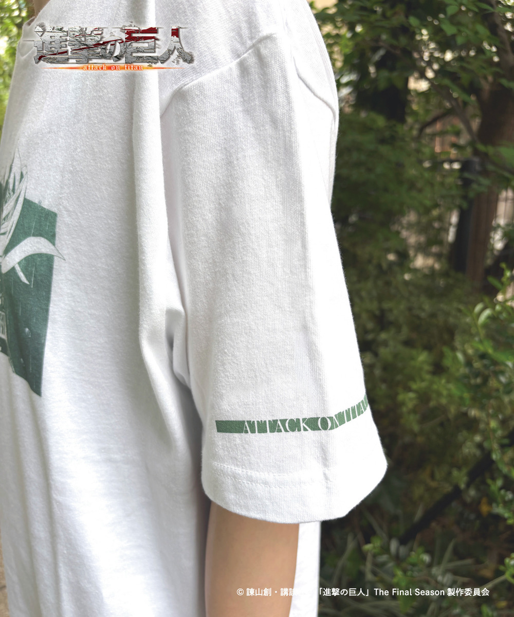  TVアニメ『進撃の巨人』Tシャツ_リヴァイ 詳細画像 - 7
