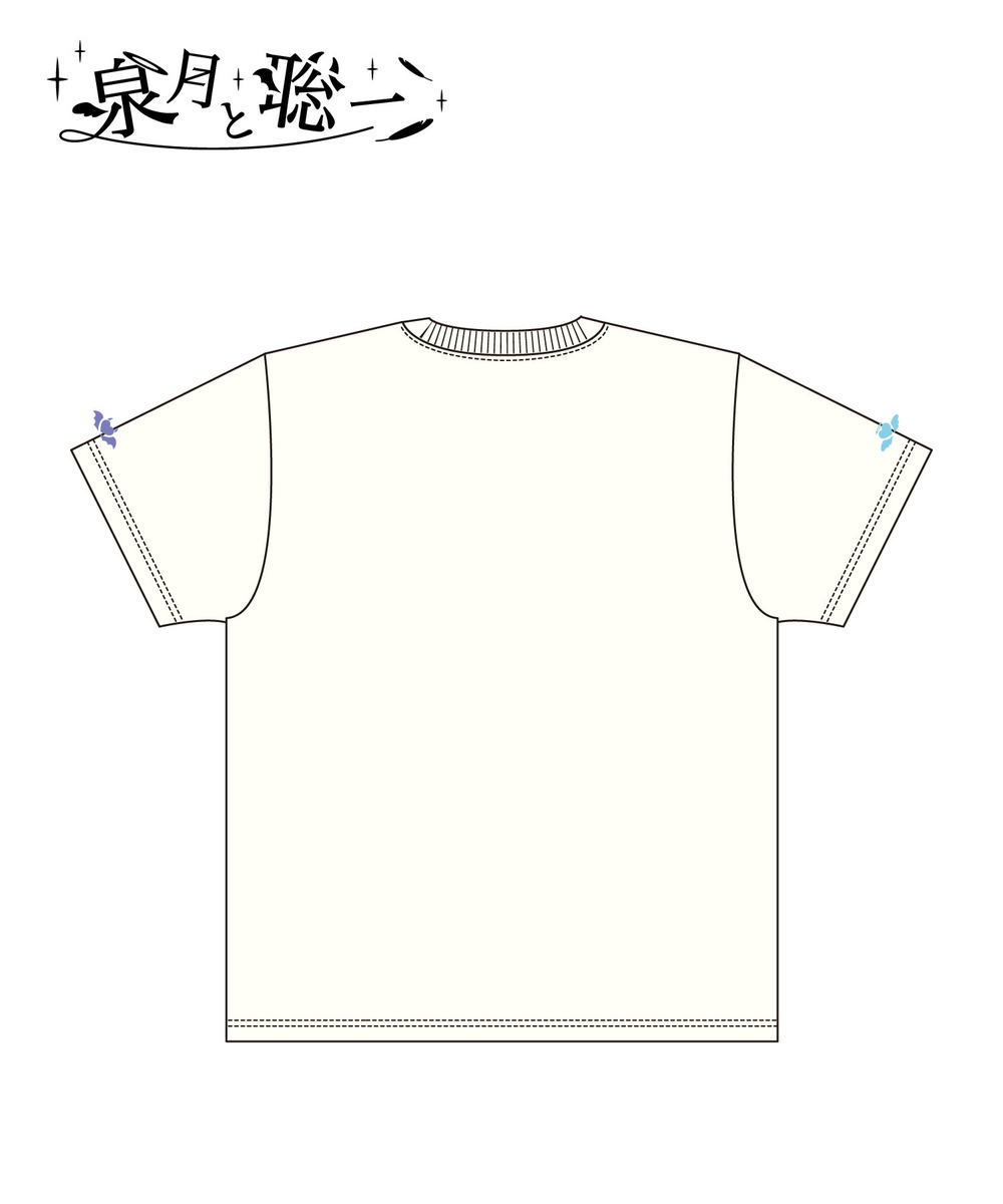 『泉月と聡一』Tシャツ 詳細画像 - 2