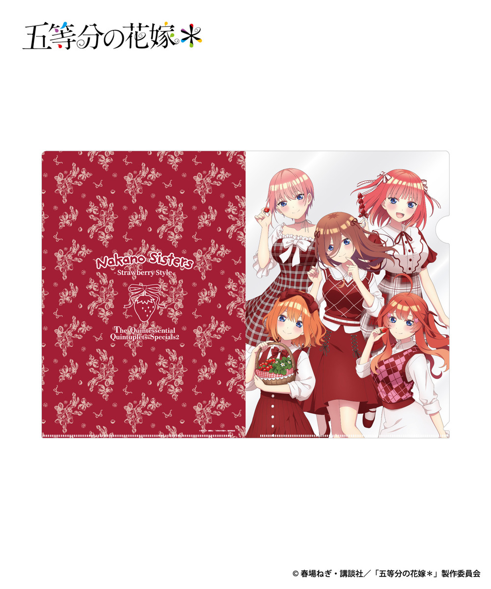 TVスペシャルアニメ「五等分の花嫁＊」 クリアファイル２枚セット_三玖 詳細画像 - 3