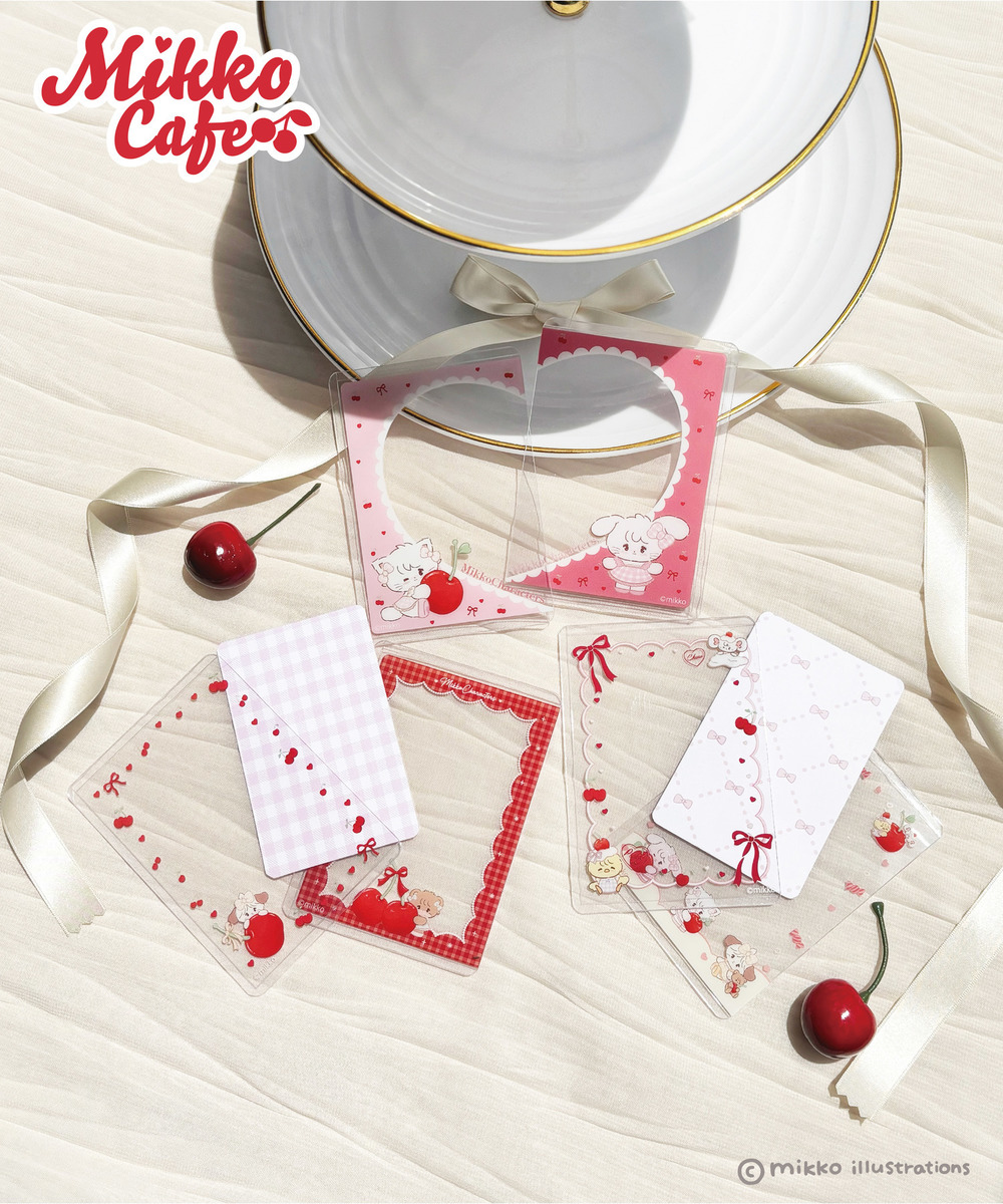 【Mikko cafe】硬質ケース2枚セット（ランダム全3種） 詳細画像 - 1