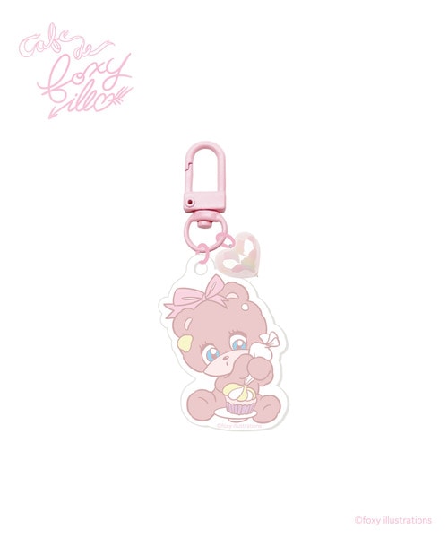 【foxy illustrations】アクリルチャーム_BEAR