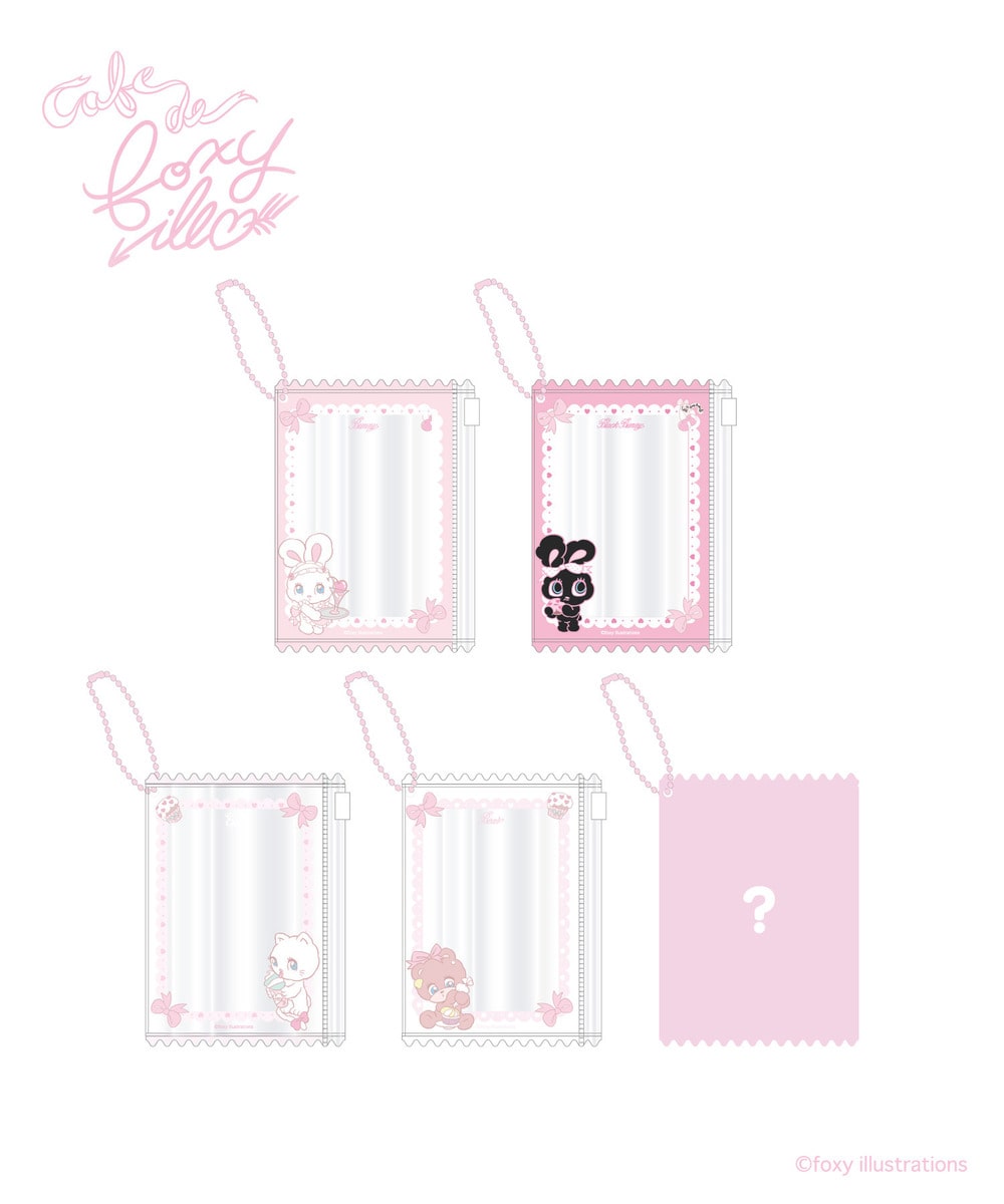 【foxy illustrations】PVCマルチケース 詳細画像 - 1