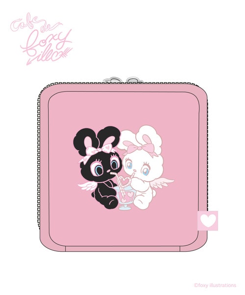 【foxy illustrations】スタンドポーチ