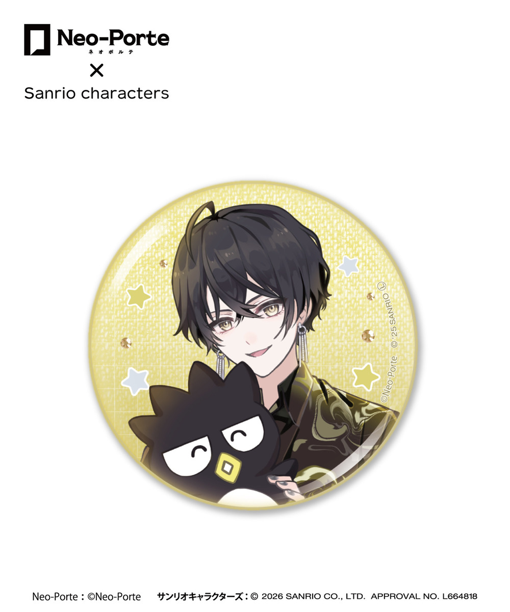 『Neo-Porte&times;Sanrio characters』トレーディング缶バッジ（全7種） 詳細画像 - 4