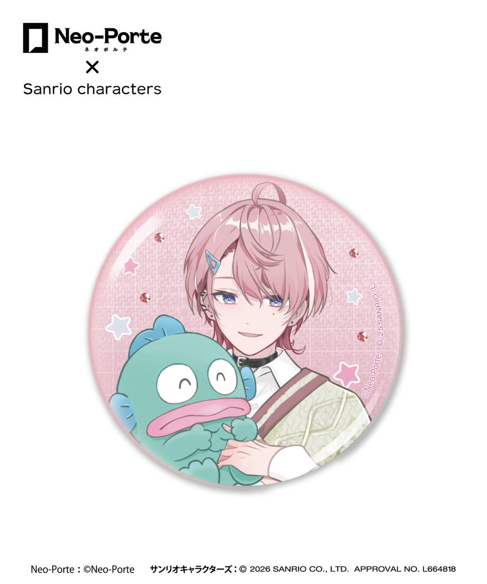 『Neo-Porte&times;Sanrio characters』トレーディング缶バッジ（全7種） 詳細画像 - 7