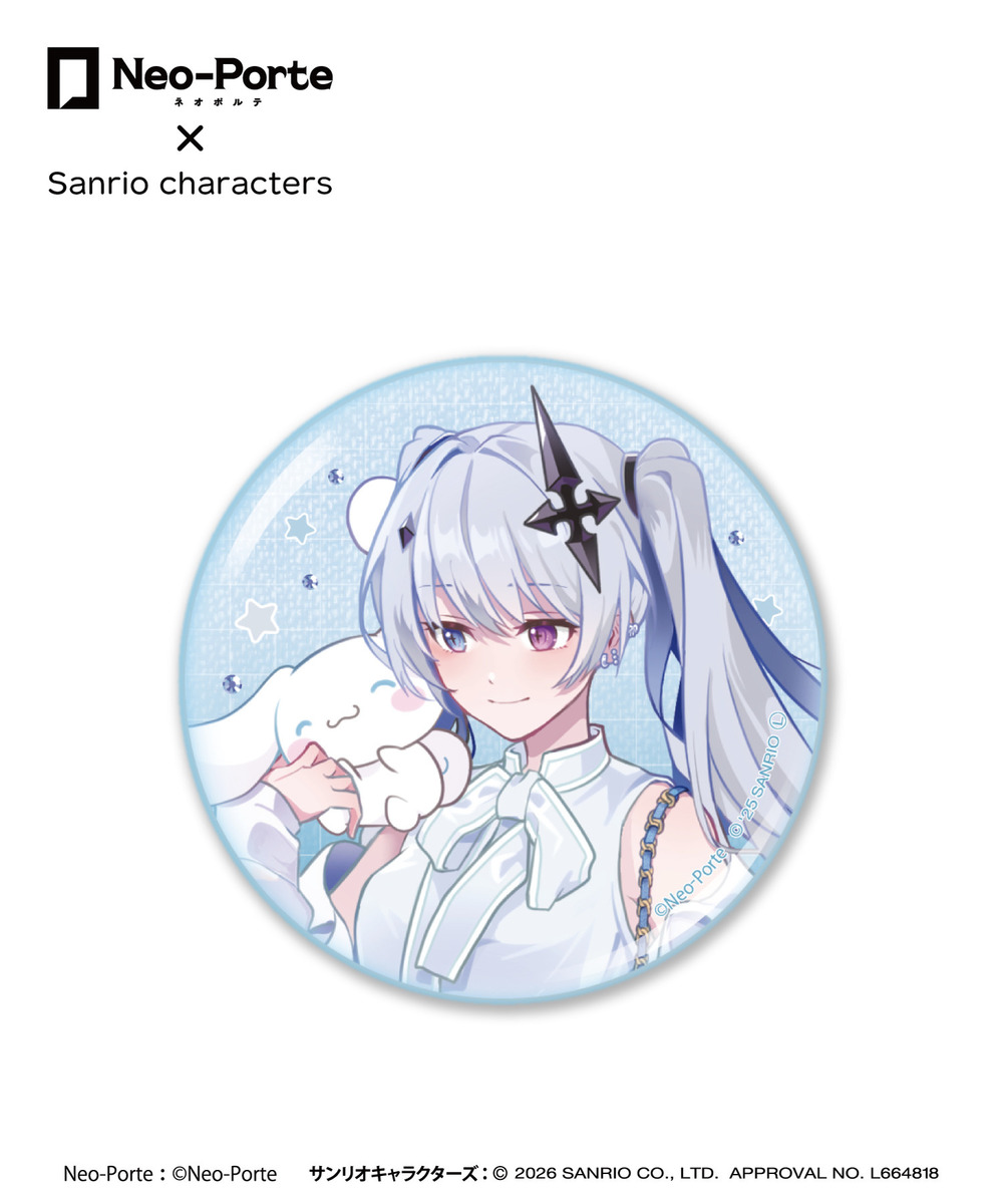 『Neo-Porte&times;Sanrio characters』トレーディング缶バッジ（全7種） 詳細画像 - 8