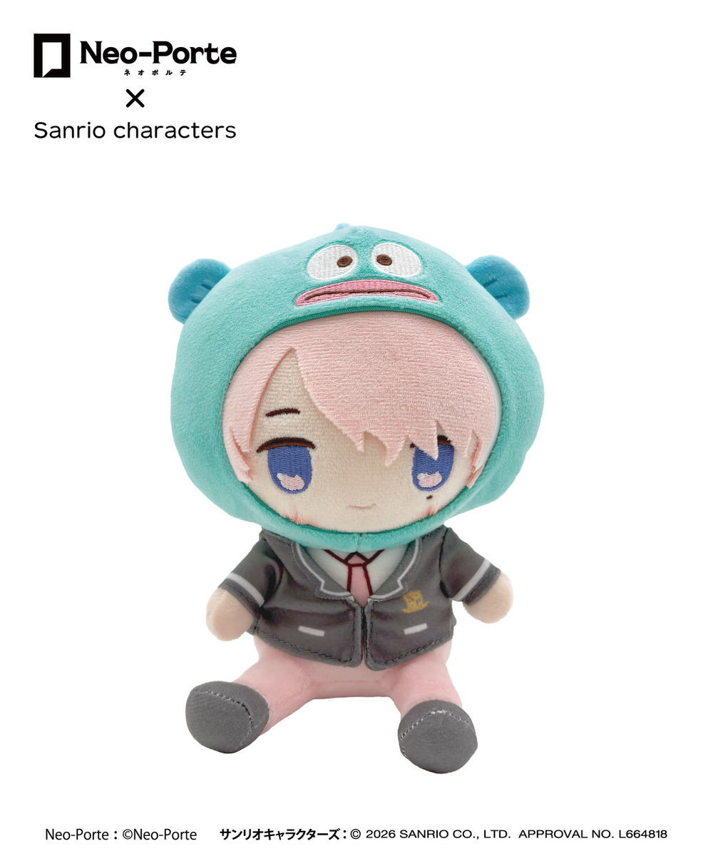『Neo-Porte&times;Sanrio characters』ふわフレぬいぐるみ_水無瀬&times;ハンギョドン 詳細画像 - 1