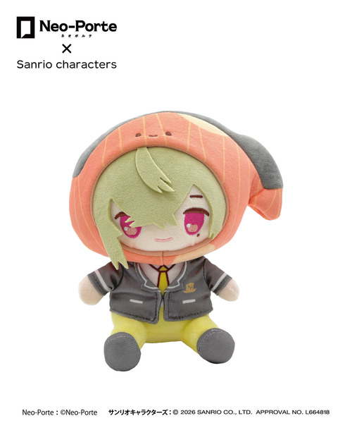 『Neo-Porte×Sanrio characters』ふわフレぬいぐるみ_瀬尾カザリ×KIRIMIちゃん.