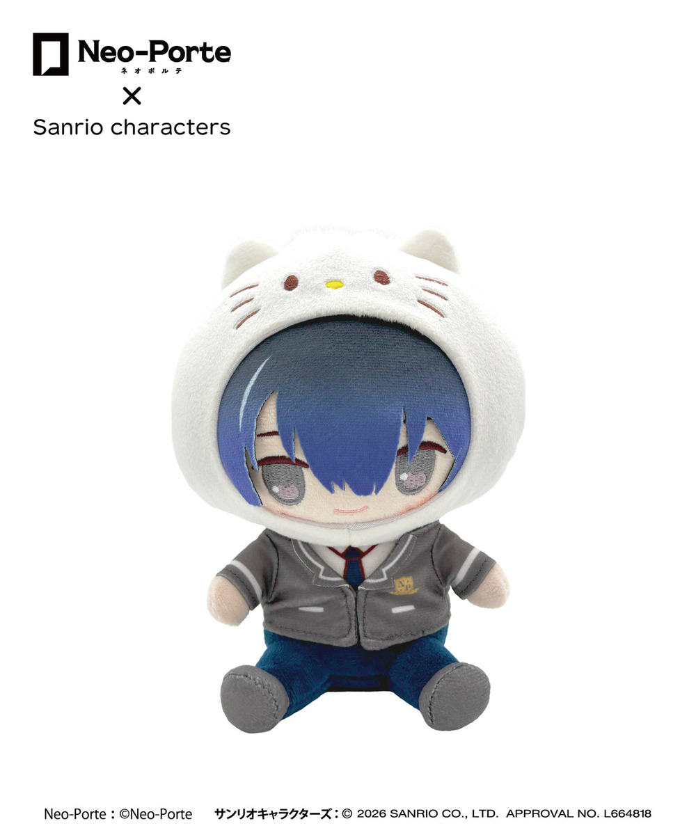 『Neo-Porte&times;Sanrio characters』ふわフレぬいぐるみ_青桐エイト&times;ディアダニエル 詳細画像 - 1