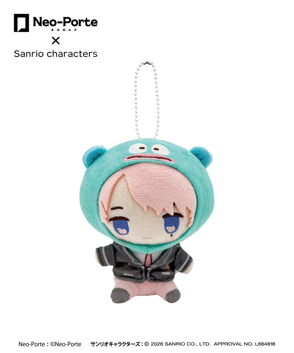 『Neo-Porte&times;Sanrio characters』ぬいぐるみキーホルダー_水無瀬&times;ハンギョドン 詳細画像 - 1