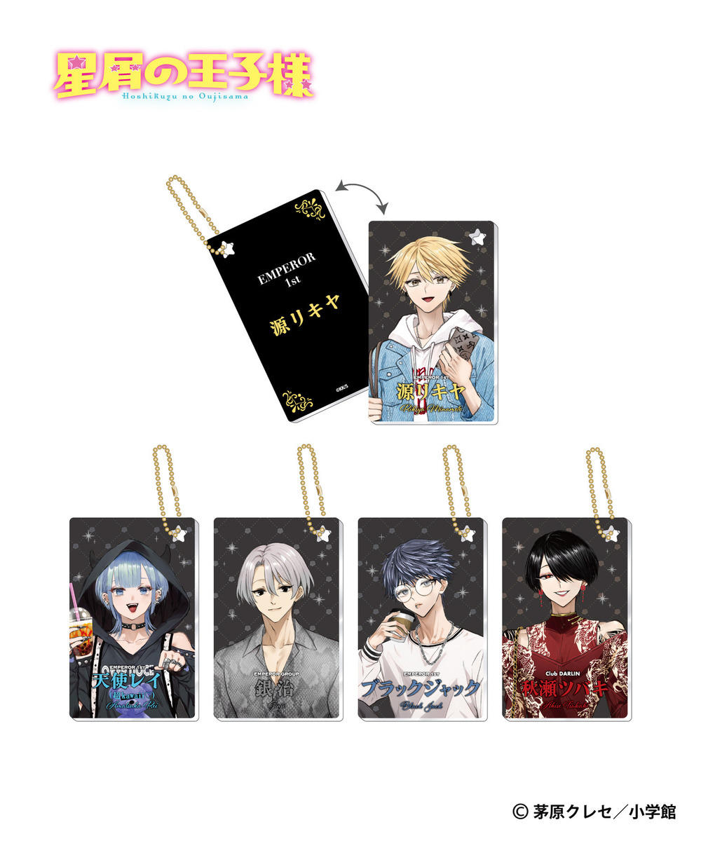 『星屑の王子様』名刺風アクリルキーホルダー(ランダム5種) 詳細画像 - 1