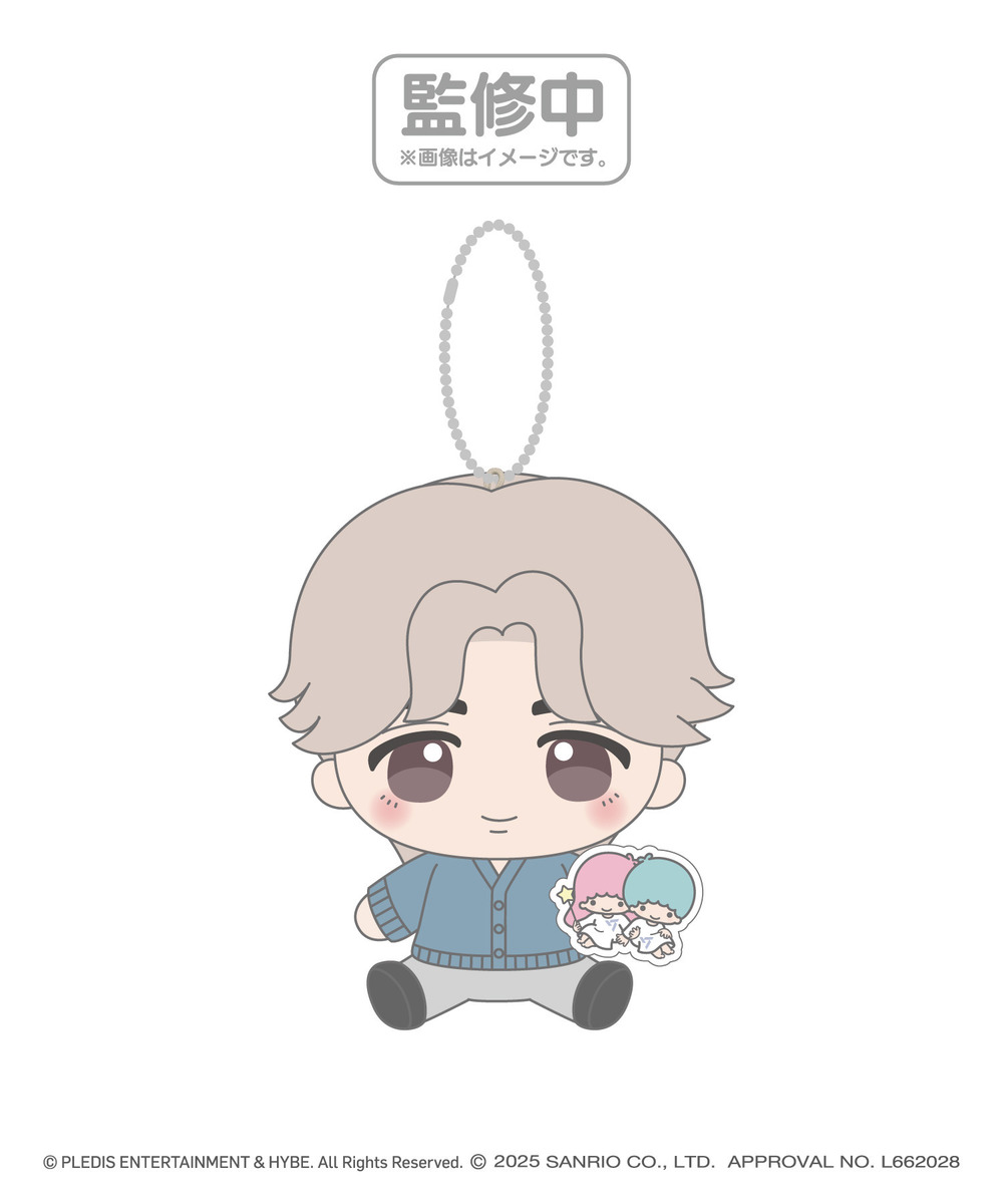 「SEVENTEEN×SANRIO CHARACTERS」ぬいぐるみキーホルダー_S.COUPS 詳細画像 - 1
