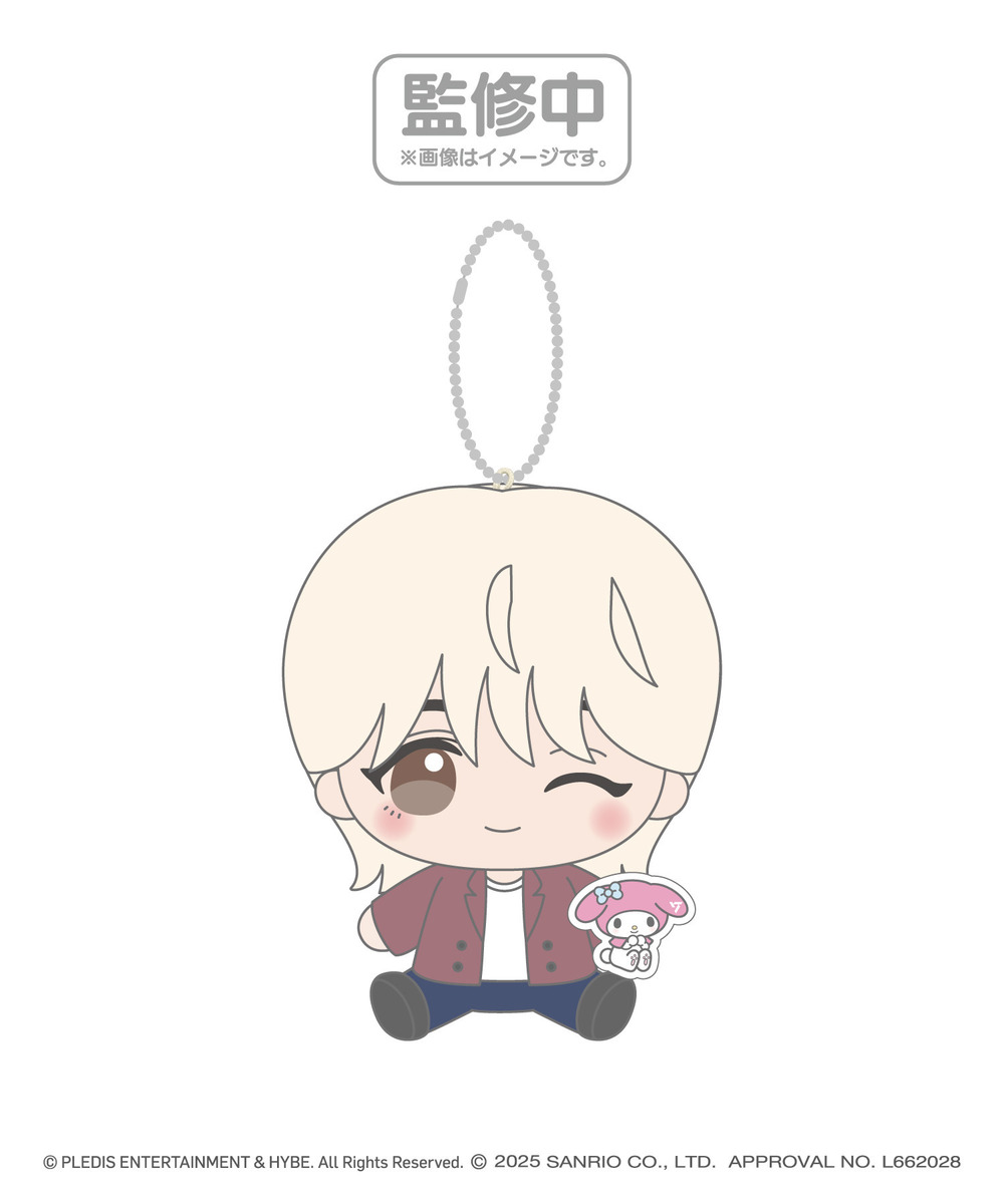「SEVENTEEN×SANRIO CHARACTERS」ぬいぐるみキーホルダー_JEONGHAN 詳細画像 - 1