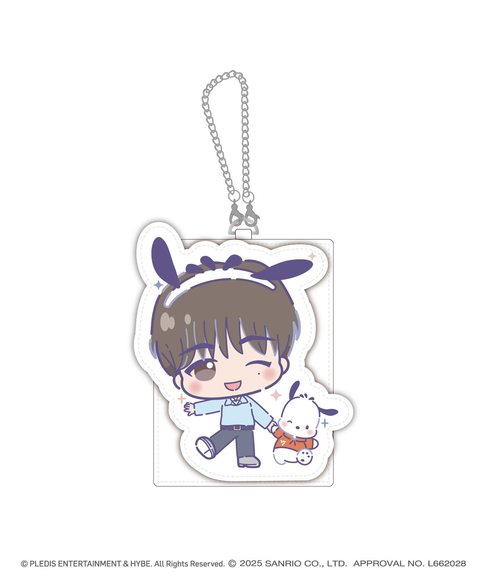 「SEVENTEEN×SANRIO CHARACTERS」パスケース_DK 詳細画像 - 1