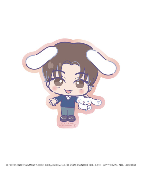 「SEVENTEEN×SANRIO CHARACTERS」オーロラステッカー_JOSHUA