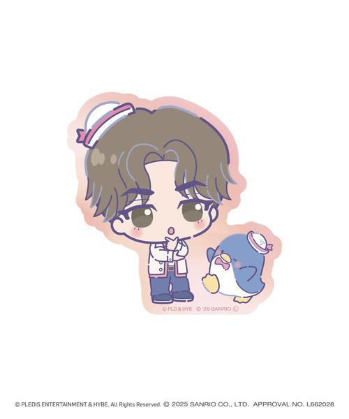 「SEVENTEEN×SANRIO CHARACTERS」オーロラステッカー_VERNON