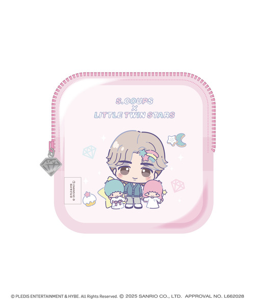 「SEVENTEEN×SANRIO CHARACTERS」スクエアポーチ_S.COUPS