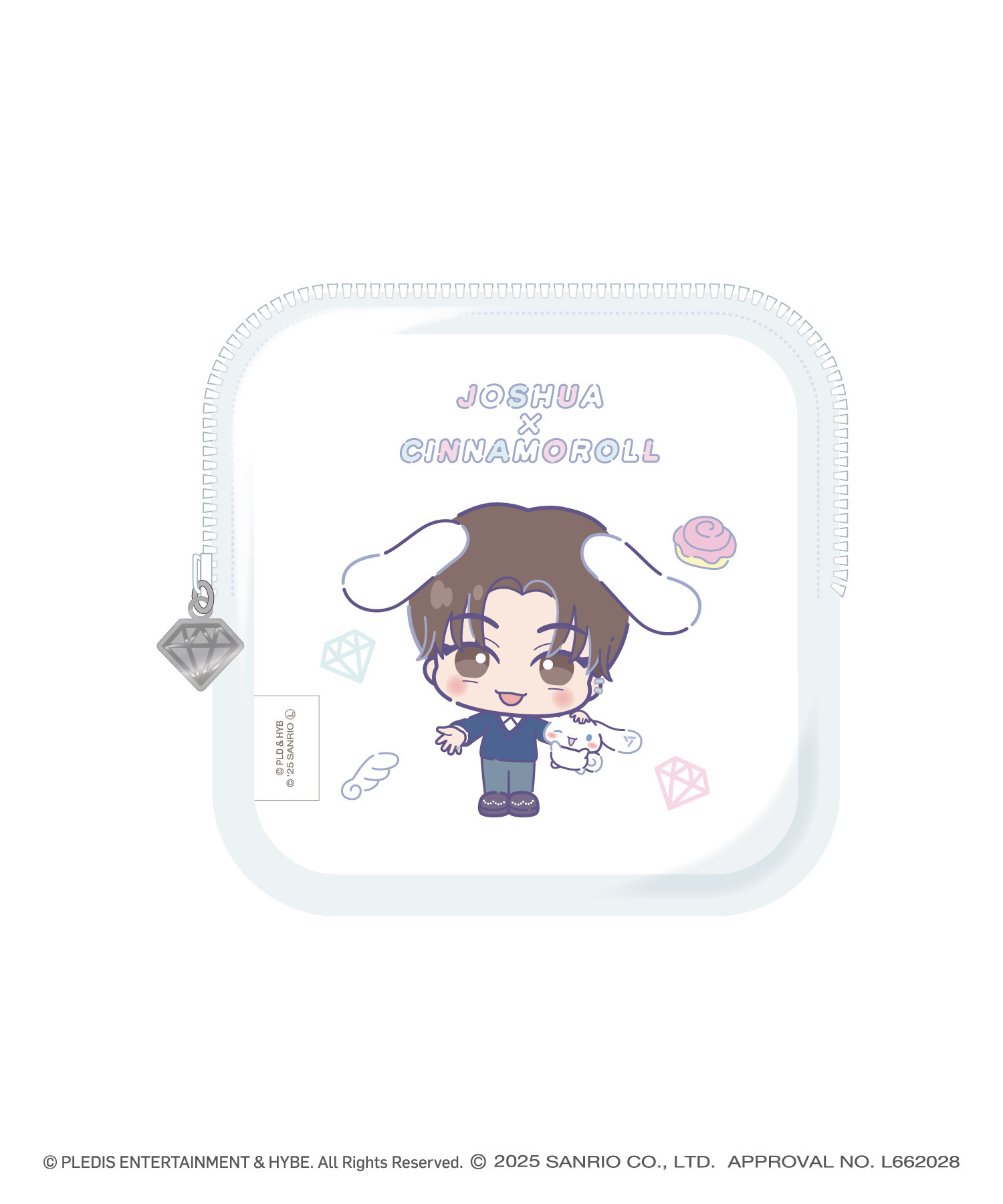 SEVENTEEN×SANRIO CHARACTERS」スクエアポーチ_JOSHUA｜HICUL