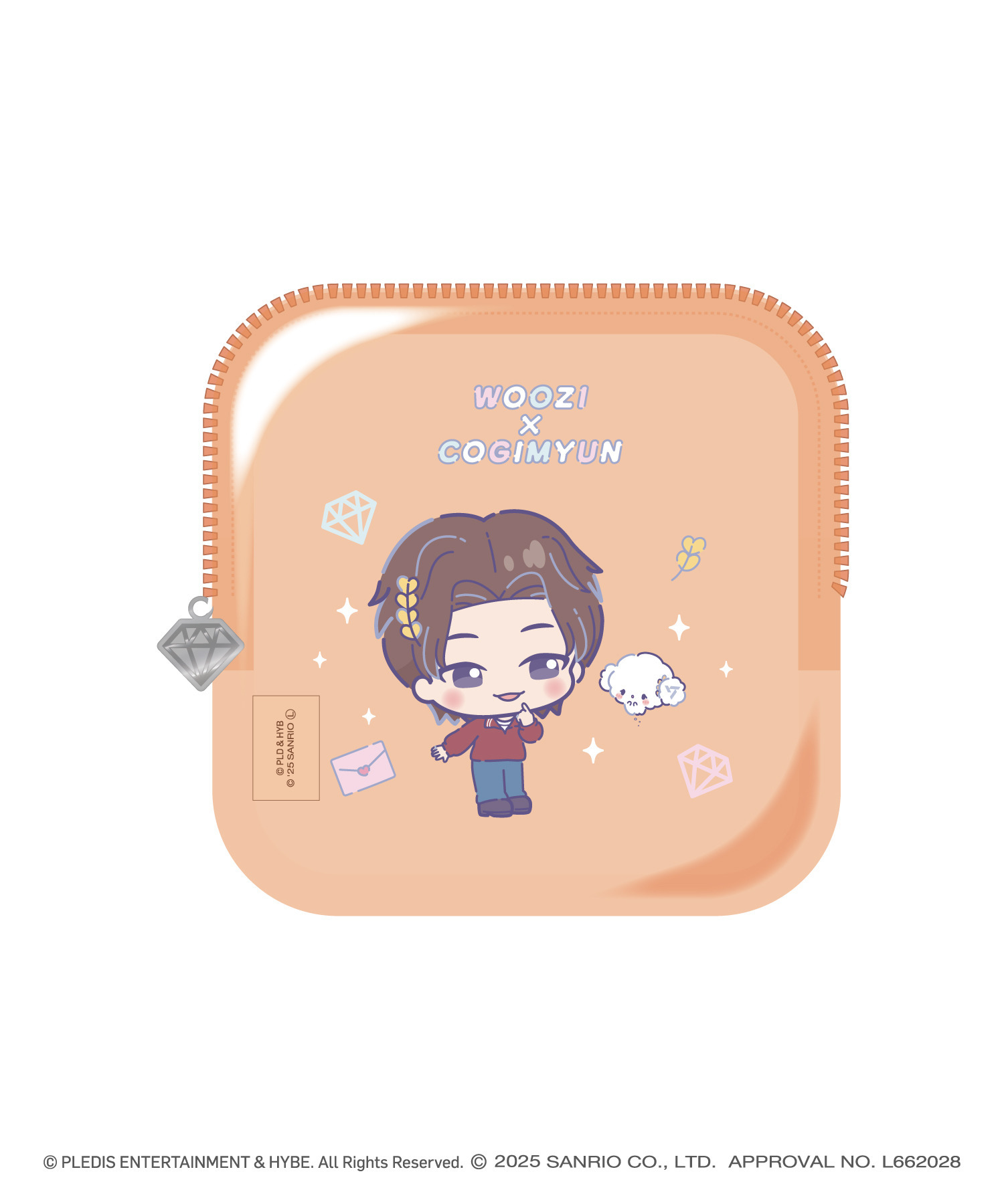 SEVENTEEN×SANRIO CHARACTERS」スクエアポーチ_WOOZI｜HICUL