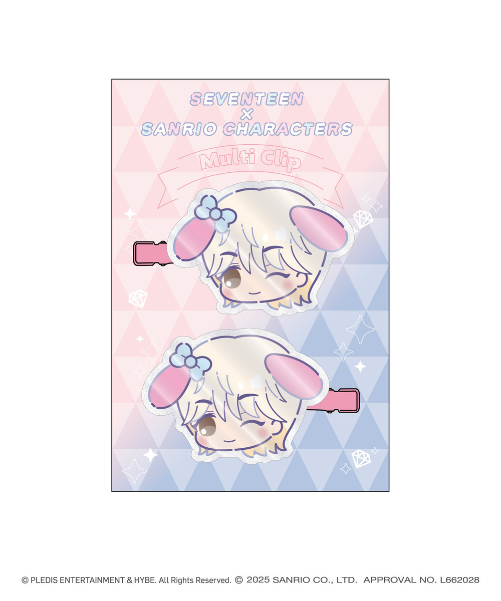 「SEVENTEEN×SANRIO CHARACTERS」マルチクリップ_JEONGHAN 詳細画像 - 1