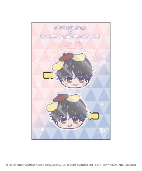 「SEVENTEEN×SANRIO CHARACTERS」マルチクリップ_MINGYU