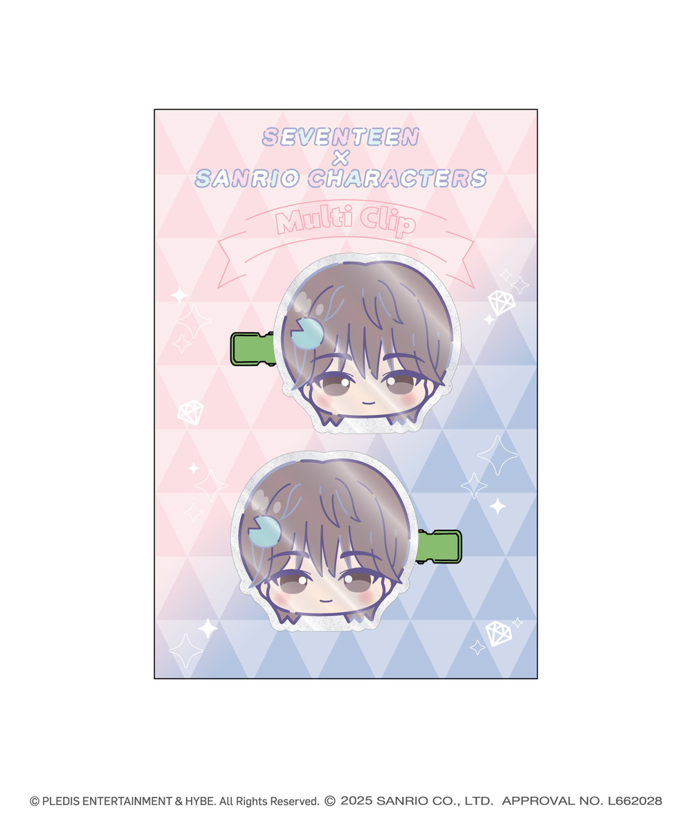 「SEVENTEEN×SANRIO CHARACTERS」マルチクリップ_THE 8 詳細画像 - 1