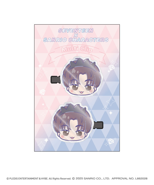 「SEVENTEEN×SANRIO CHARACTERS」マルチクリップ_SEUNGKWAN