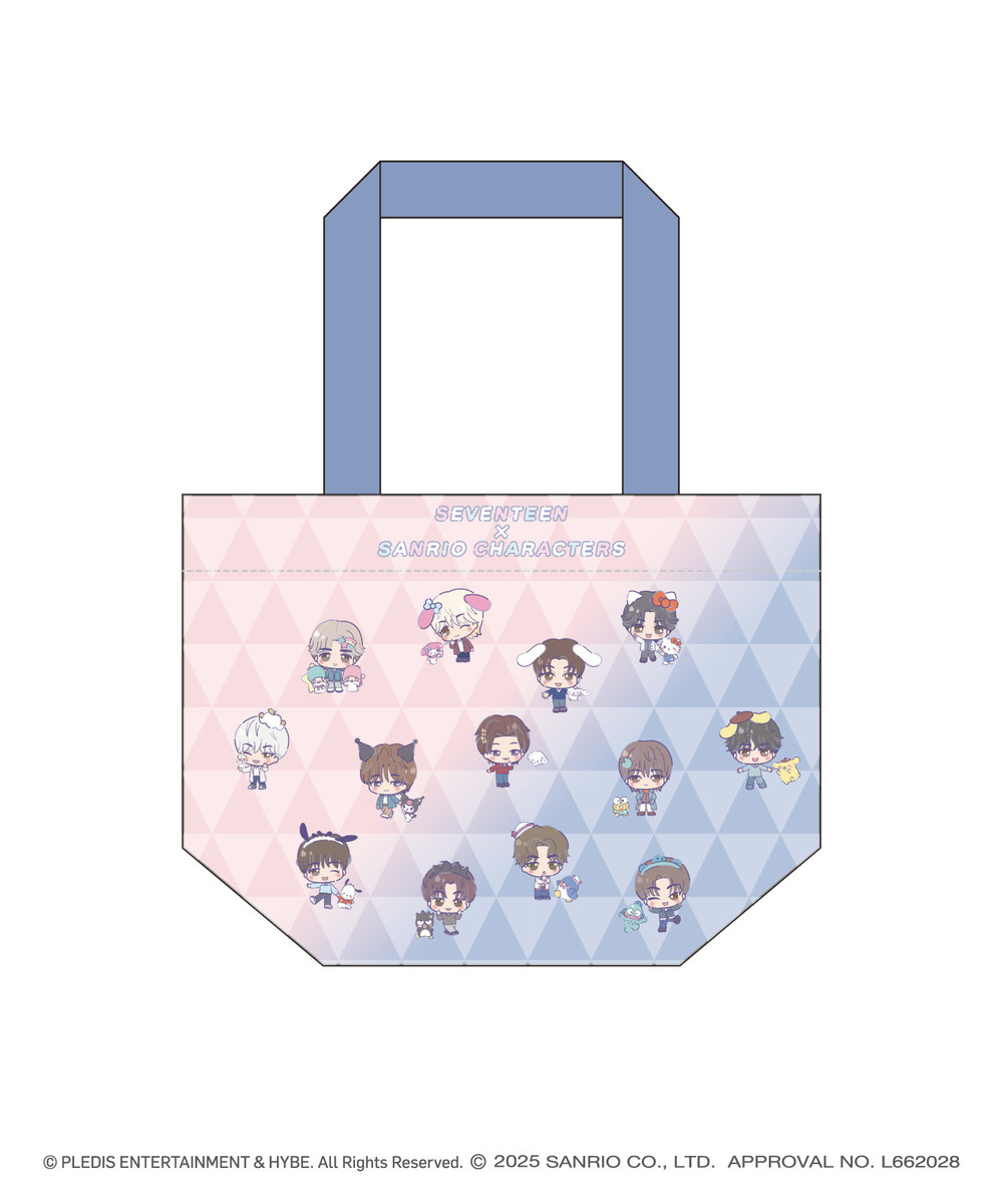 「SEVENTEEN×SANRIO CHARACTERS」レジャーバッグ 詳細画像 - 1