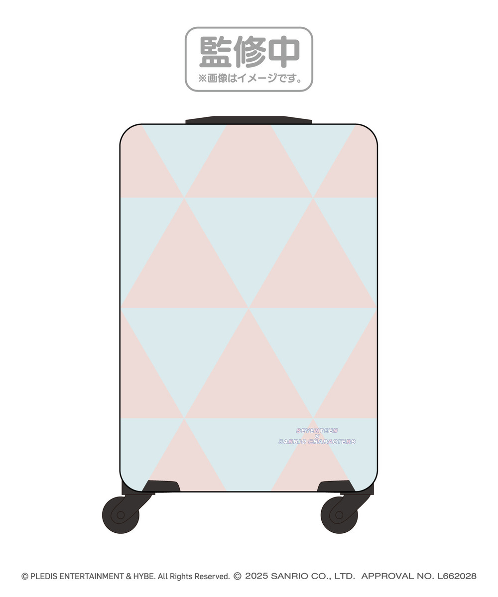 「SEVENTEEN×SANRIO CHARACTERS」キャリーケース 詳細画像 - 2
