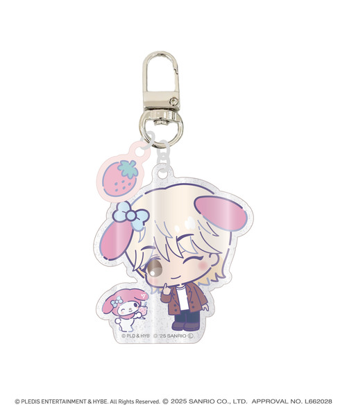 「SEVENTEEN×SANRIO CHARACTERS」キーホルダー_JEONGHAN