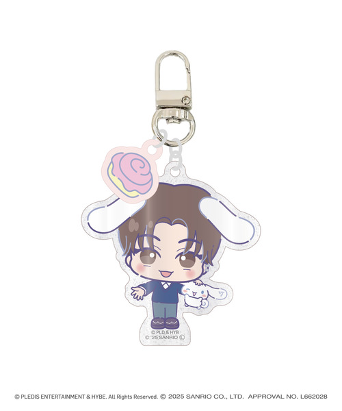 「SEVENTEEN×SANRIO CHARACTERS」キーホルダー_JOSHUA