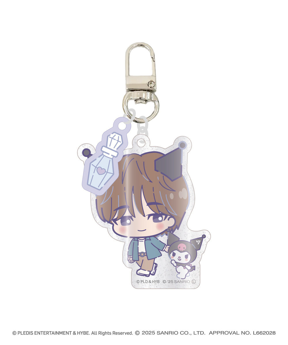 「SEVENTEEN×SANRIO CHARACTERS」キーホルダー_WONWOO 詳細画像 - 1
