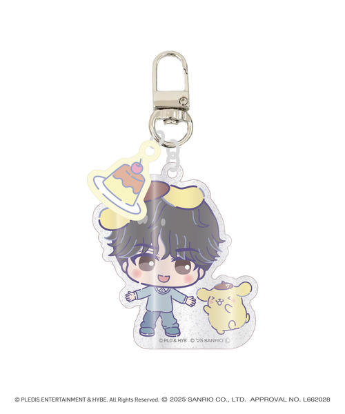 「SEVENTEEN×SANRIO CHARACTERS」キーホルダー_MINGYU