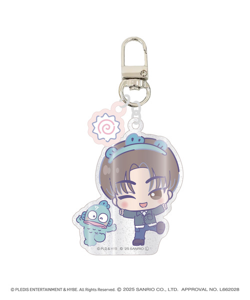 「SEVENTEEN×SANRIO CHARACTERS」キーホルダー_DINO