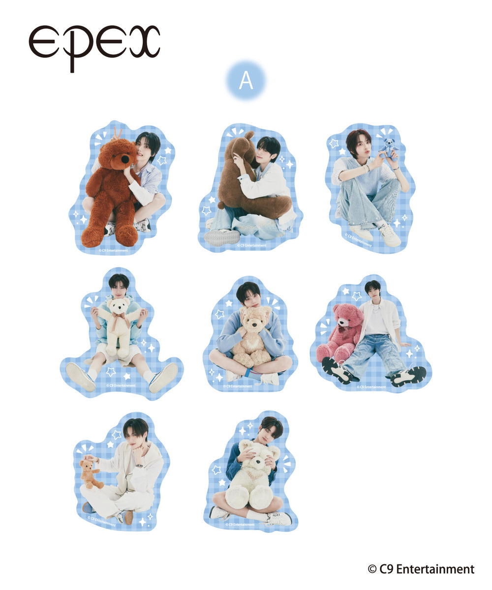 『EPEX』ステッカーセット（2枚入り/ランダム仕様） 詳細画像 - 2