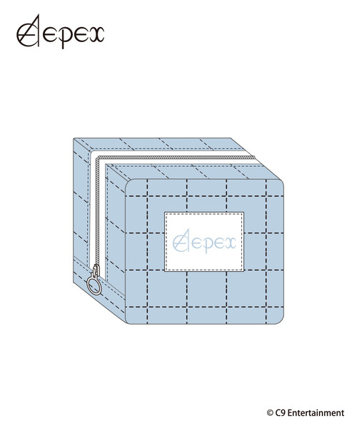 『EPEX』キルティングポーチ