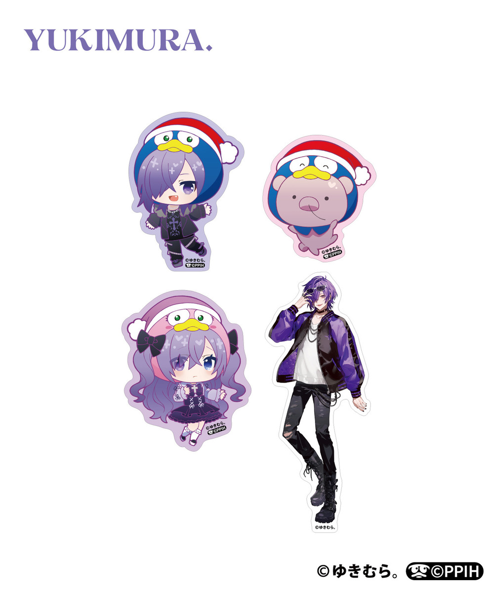 『ゆきむら。』ケース付きステッカーセット 詳細画像 - 3