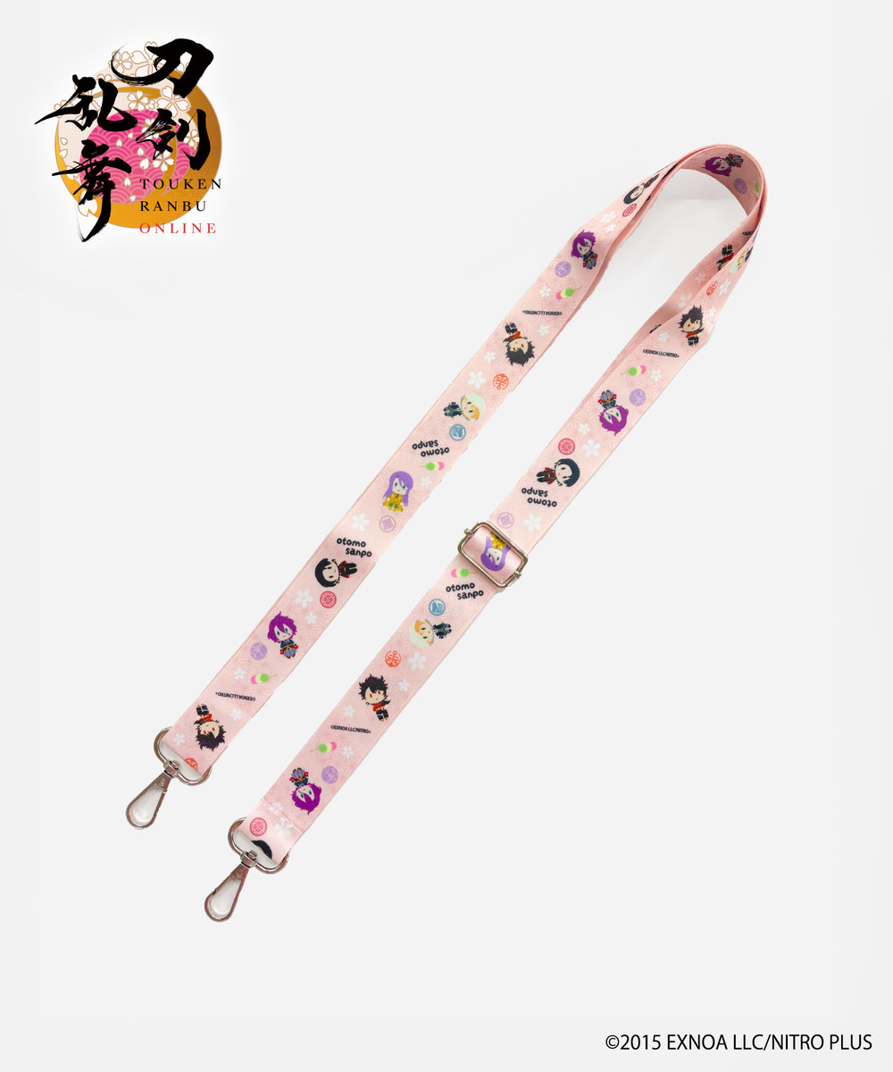 『刀剣乱舞ONLINE』「御伴散歩」始まりの五振りショルダーストラップ 詳細画像 - 1