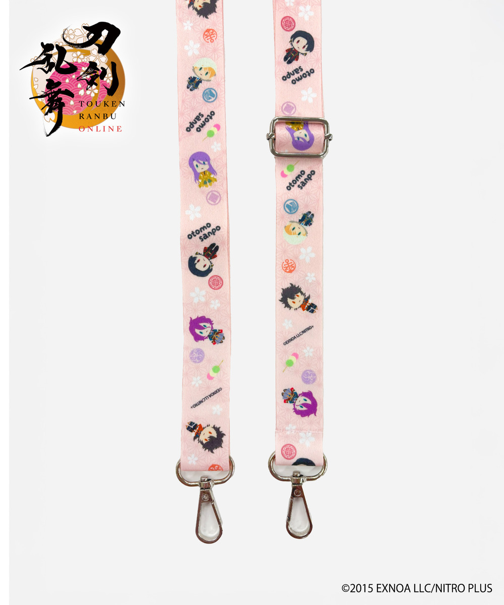 『刀剣乱舞ONLINE』「御伴散歩」始まりの五振りショルダーストラップ 詳細画像 - 2